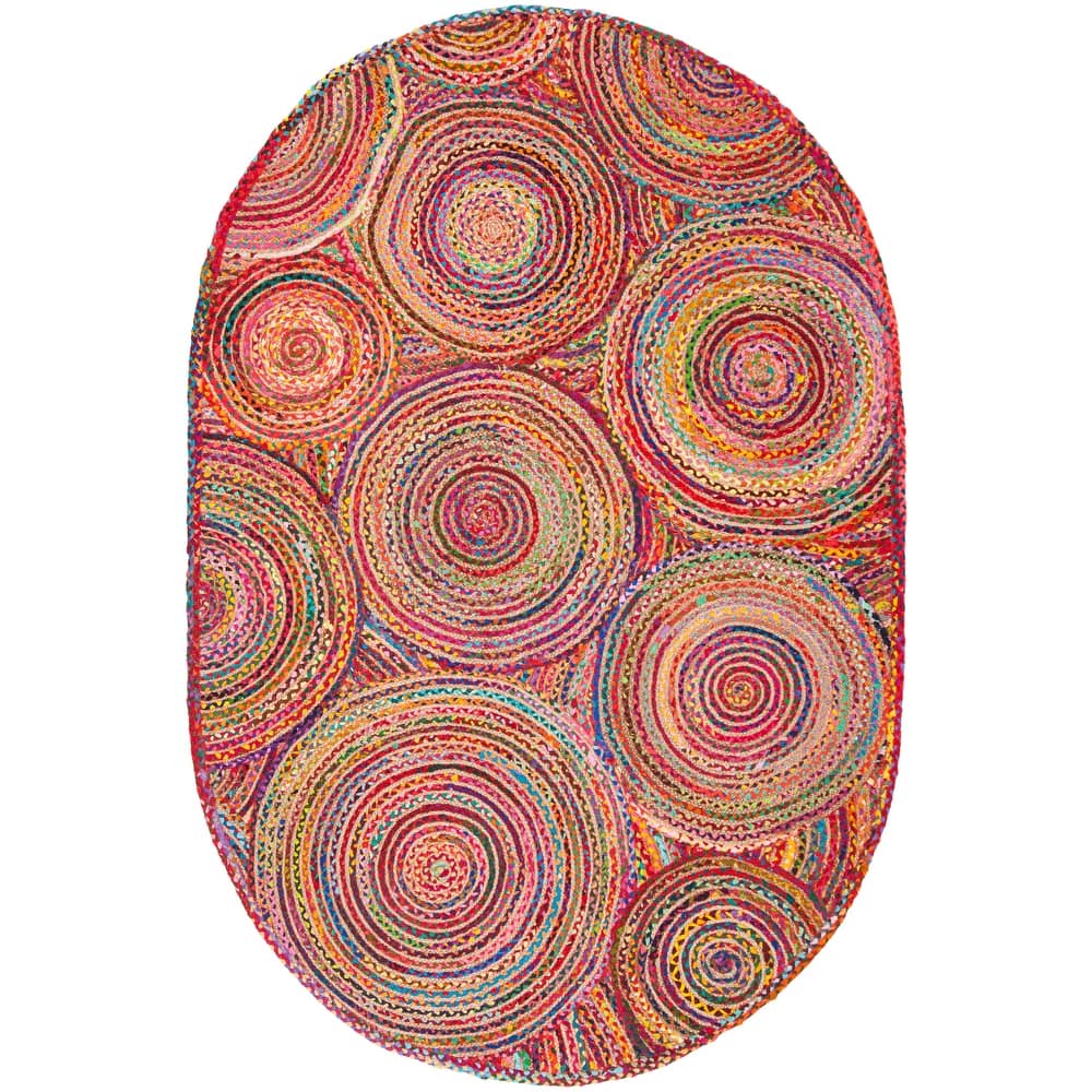 SAFAVIEH Handmade Cape Cod Eulogia Coastal Jute Rug