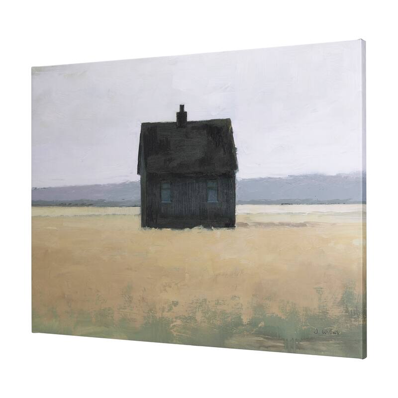 Lonely Landscape I (56 x 42 ) Canvas Art Print