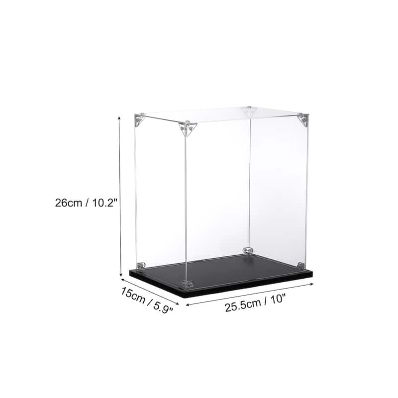 Acrylic Display Case, for Displaying Collectibles, Dolls, Model Car - 10x6x10.2"