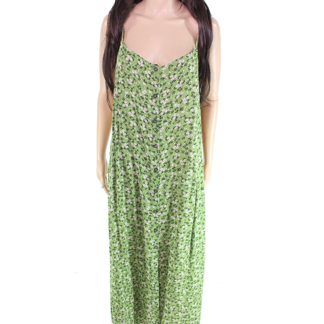 all in favor green dress