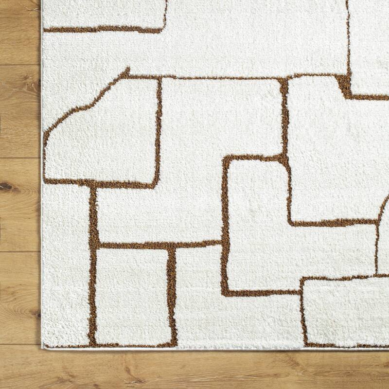 Livabliss Freud Morroccan Geometric Area Rug