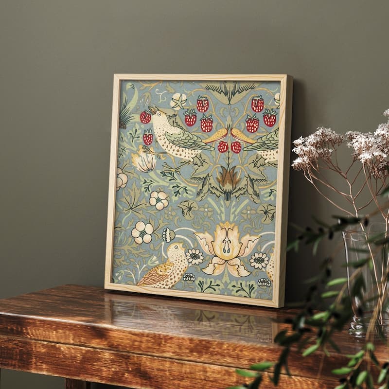 Vintage Abstract Print CLXXIX -Framed Print