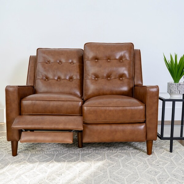 Mid century deals loveseat recliner