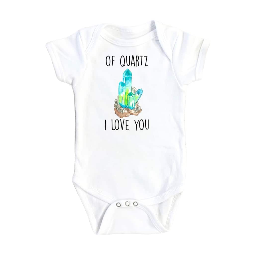 Quartz Blue - Baby Boy Girl Clothes Infant Bodysuit Funny Cute Newborn