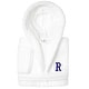 preview thumbnail 38 of 103, Sweet Kids 100% Polyester SUPER PLUSH Double Brushed Hooded Bathrobe with Navy Bookman Monogram R - Large