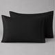 preview thumbnail 24 of 79, Superior Egyptian Cotton 650 Thread Count Pillowcase Set of 2 – Soft Sateen Pillowcases, Solid Colors