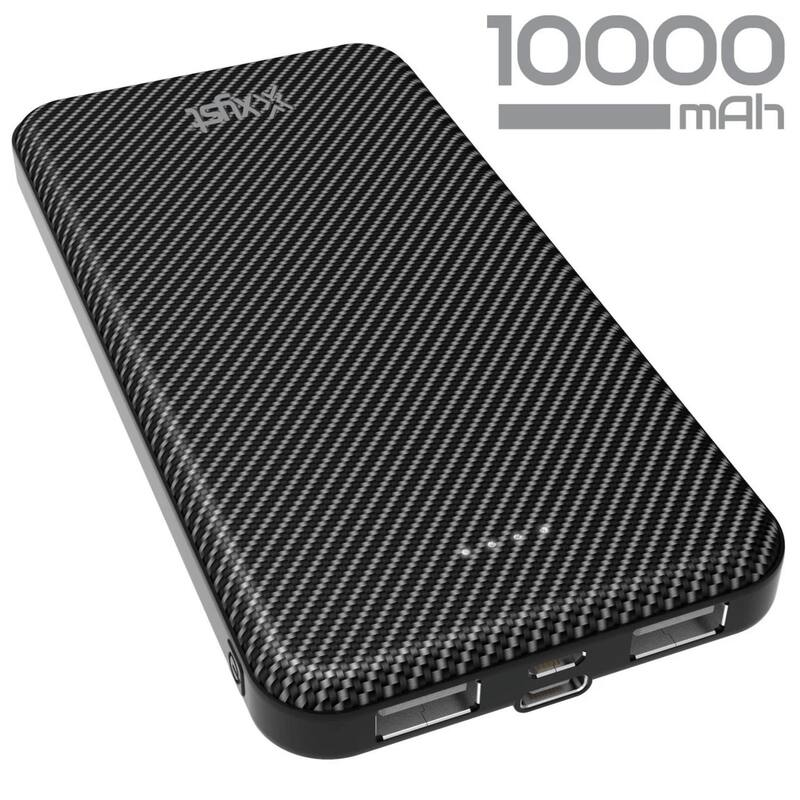 Xyst Super Slim 10000mAh Dual USB Power Bank