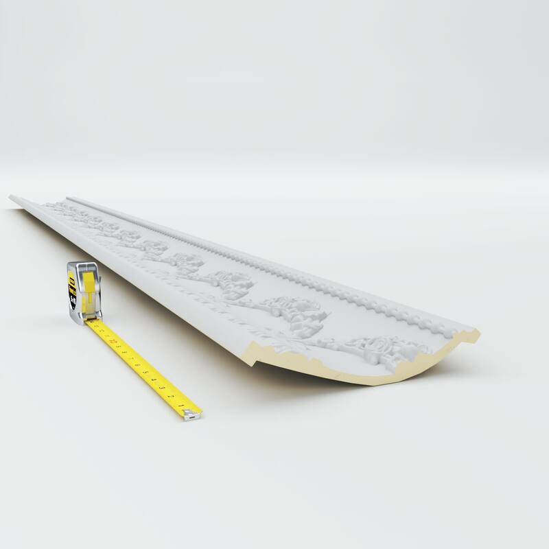 Floral Swag Crown Moulding