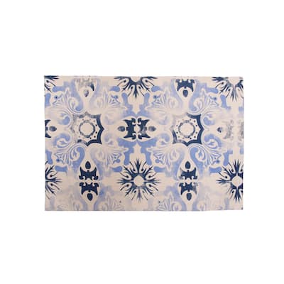 Blue Tile Placemat Set of 6 - Set of 6