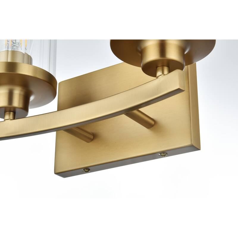 Elegant Lighting LD7316W12 Thane 2 Light 12" Wide Vanity Light