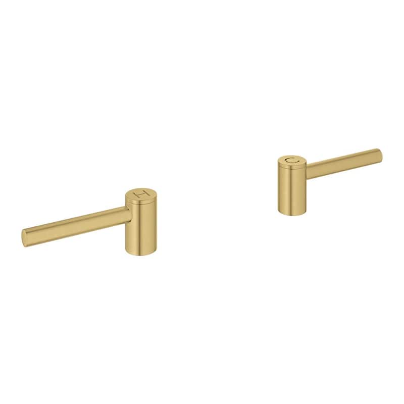 Grohe 14 216 Atrio New Lever Handles - Brushed Cool Sunrise