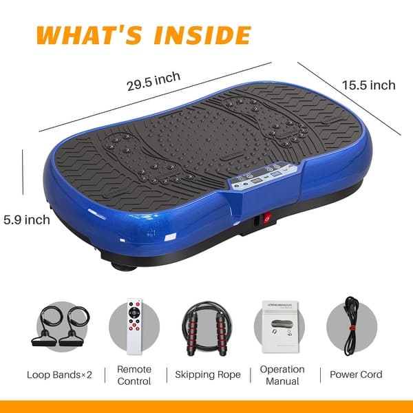 Power Fit VB588 Slim Whole Body Vibration Machine Power Fit VB588 Slim Whole Body Vibration Machine