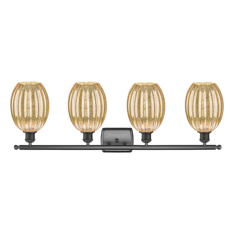 Innovations Lighting Endless Possibilities Ballston - Preston - 4 Light 36" Bulb Shade Bath Vanity Light