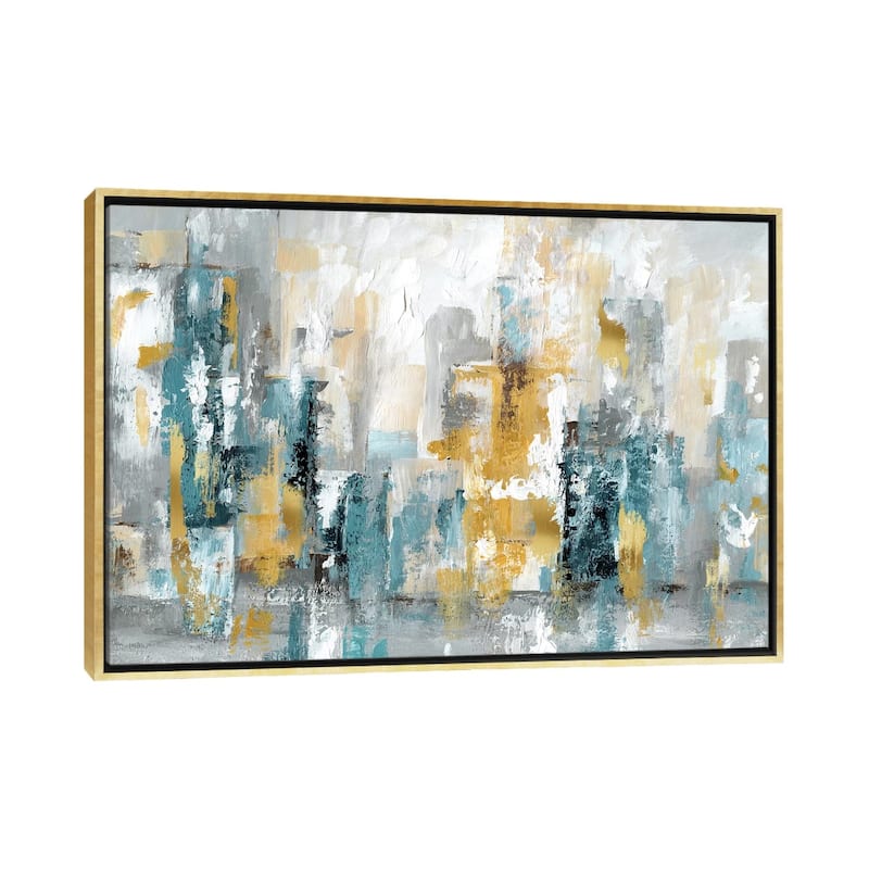 iCanvas "City Views II" by Nan Framed Canvas Print - Gold - 26x40