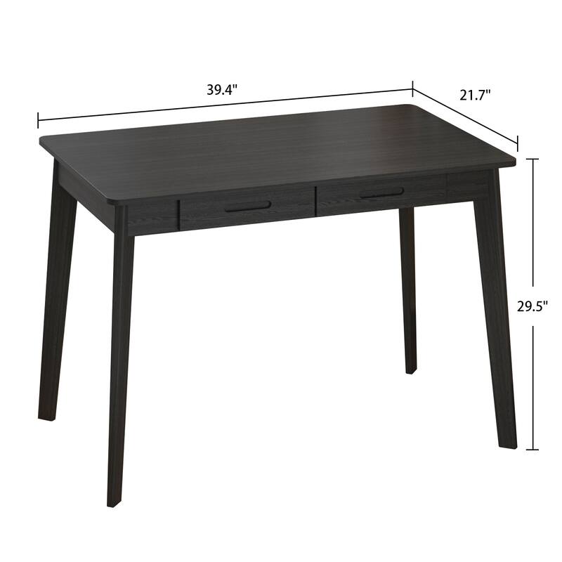 39.4"W Study Desk Writing Desk Simple