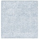 preview thumbnail 27 of 62, SAFAVIEH Handmade Glamour Katelijn Modern Rug 6' Square - Blue/Ivory