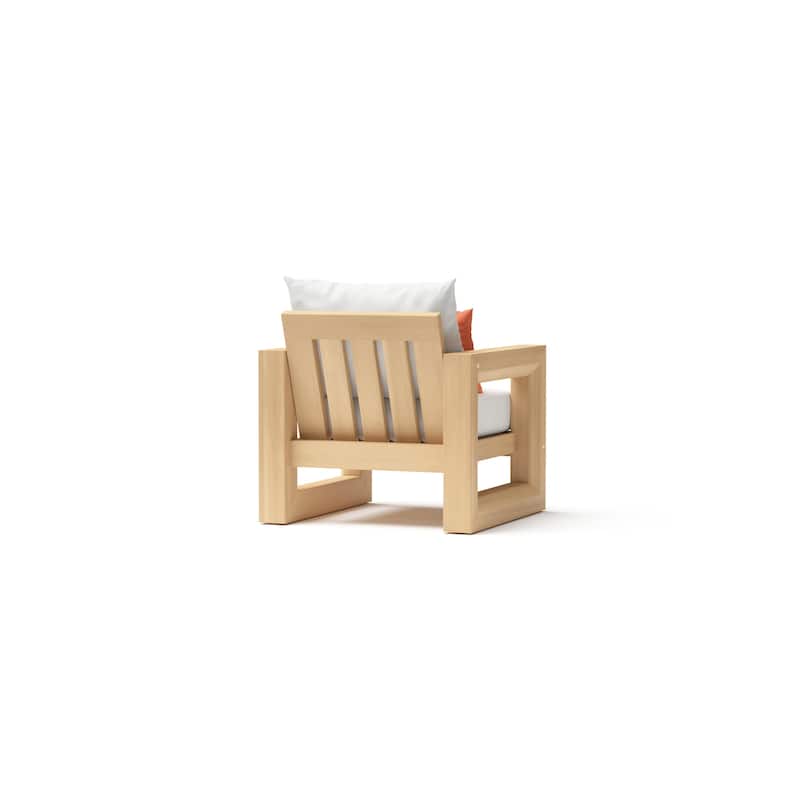 Benson 2 Piece Sunbrella Outdoor Patio Club Chairs