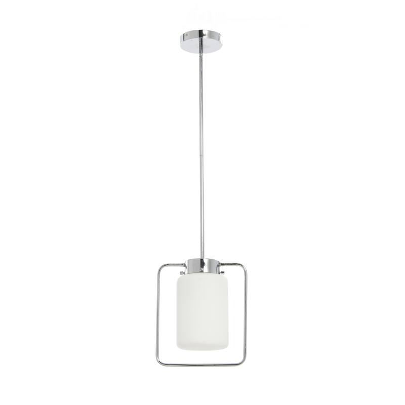 Robert Stevenson Lighting Ezra - Metal and Frosted Glass Ceiling Light