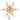 Kurt Adler 10-Light 6 Point Gold Capiz Star Tree Topper