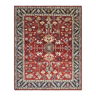 Overton Addison Traditional Serapi Handmade Area Rug - 9' x 12'