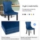 preview thumbnail 15 of 39, KATA Velvet Upholstered Wingback Dining Chairs Set of 2