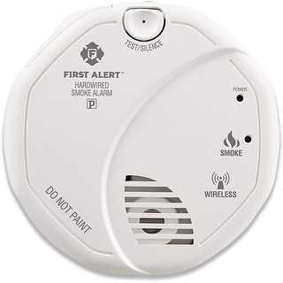 BRK First Alert - SA520B Interconnected Hardwire Wireless Smoke Alarm ...