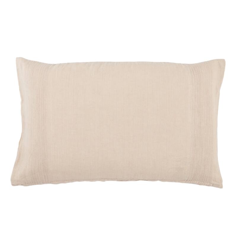 Airlia Solid Lumbar Pillow - 16"X24" Cover Only - Blush
