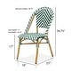 preview thumbnail 35 of 95, Furniture of America Irene French Chevron Wicker Patio Dining Chairs
