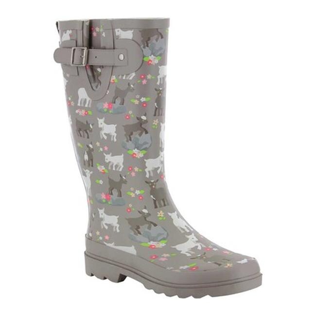 taupe rain boots