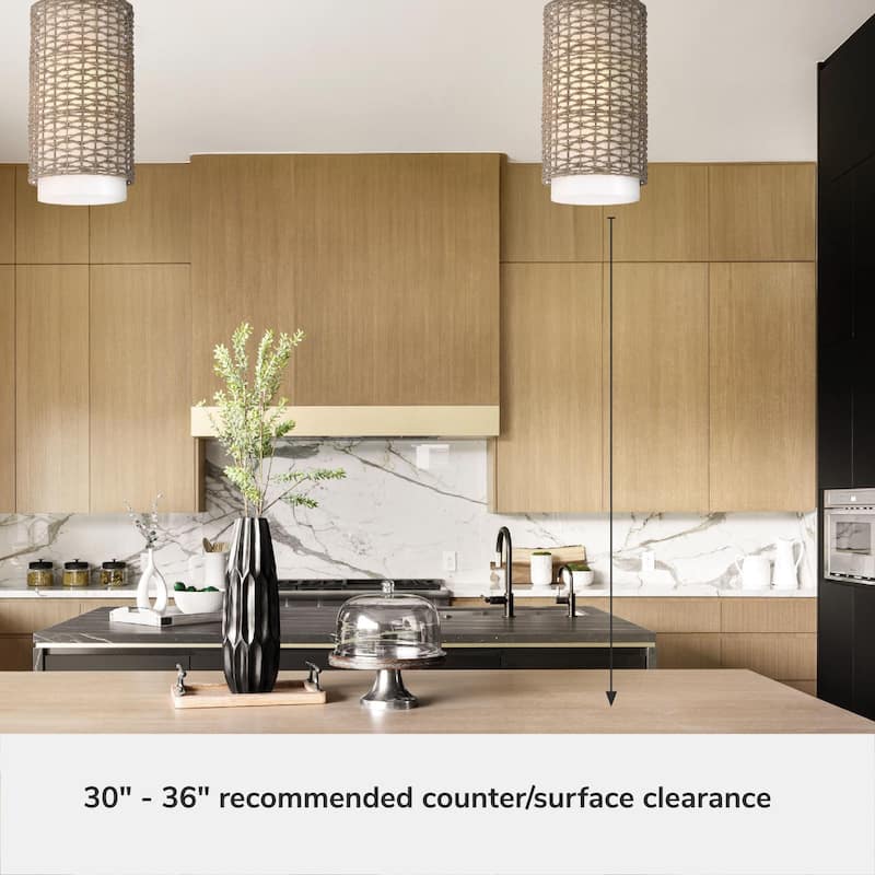 Hunter Laila Luxe Gold with Cased White Glass Pendant - Entry, Dining Room, Kitchen - Transitional, Contemporary