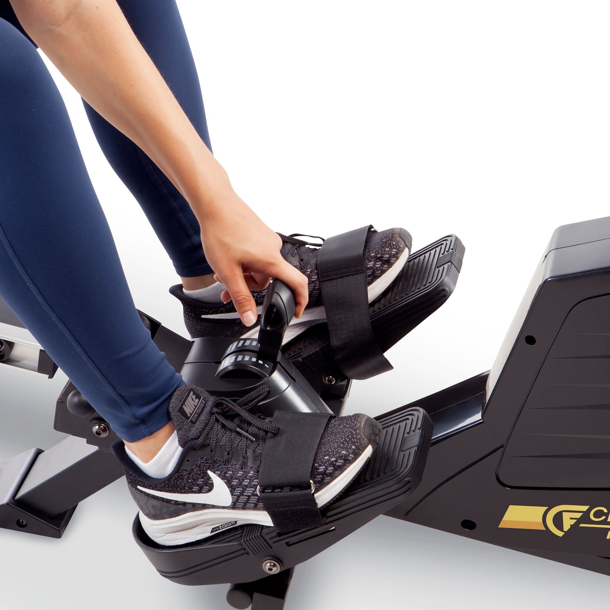 Circuit Fitness Deluxe Foldable Magnetic Rowing Machine with 8