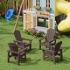 preview thumbnail 145 of 179, Laguna Kids Outdoor Poly Adirondack Chair (Set of 4)