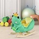 preview thumbnail 9 of 19, Kids Rocking Chair Frog Toy with Plush Fabric, Soothing Lullaby, Adjustable Seat Belt and Comfortable Design