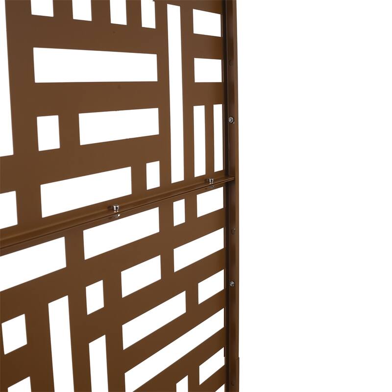 Outdoor & Indoor Freestanding Decorative Privacy Screen Privacy Screen