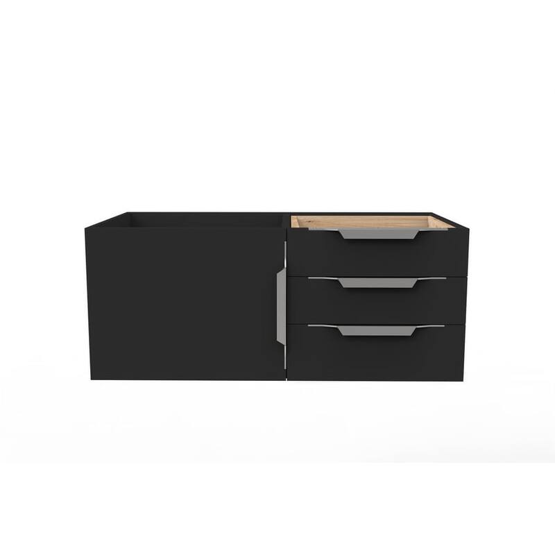 Alpine 36" Wall Mounted Bathroom Vanity (Base Only)