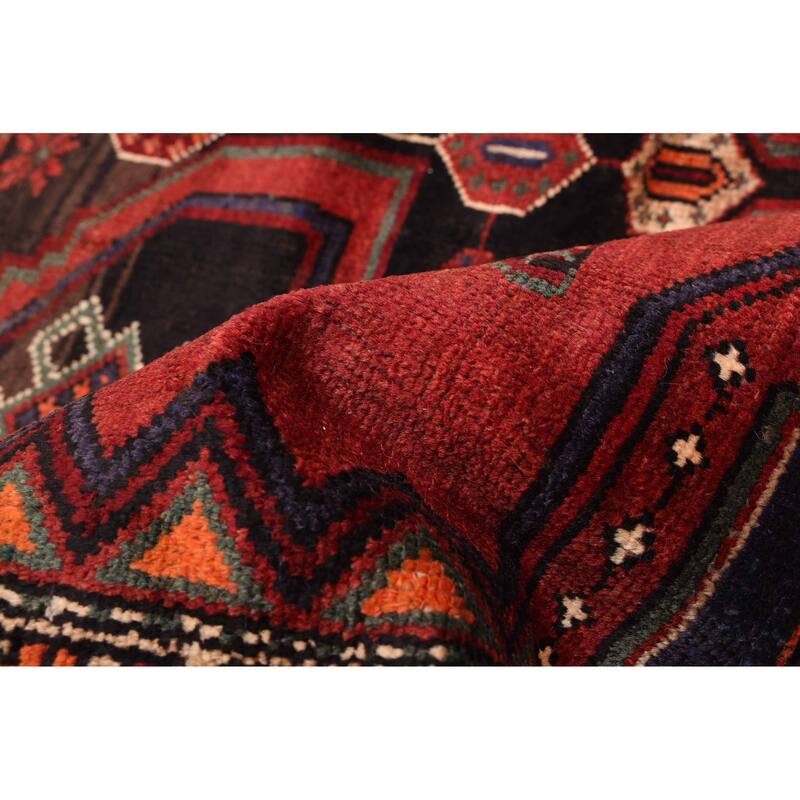 ECARPETGALLERY Hand-knotted Anatolian Vintage Red Wool Rug - 4'5 x 8'4