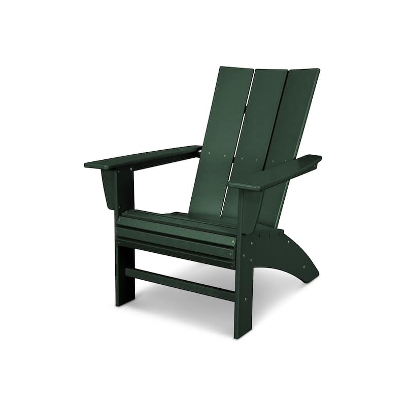 POLYWOOD Modern Curveback Adirondack Chair