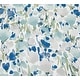 preview thumbnail 9 of 7, Poppy & Fritz Olivia Cotton Blue Duvet Cover Set