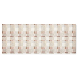 Martha Stewart Stella Owen Plaid Slip-Resistant Kitchen Mat