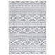 SAFAVIEH Tulum Vetuta Moroccan Boho Chic Area Rug - 2' x 3' - Ivory/Navy