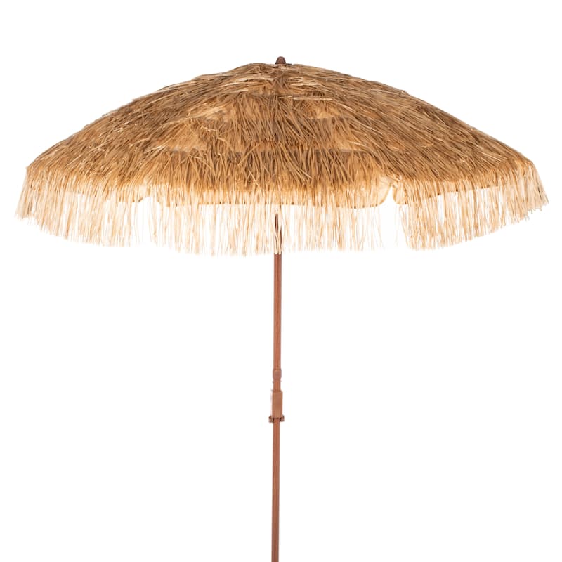 SAFAVIEH Outdoor Selah 6.5 Ft Tiki Umbrella