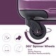preview thumbnail 5 of 104, Expandable Luggage Sets 3 Piece, Hard Shell Carry on Suitcase with Spinner Wheels and TSA Lock, Travel Lightweight Luggage Set