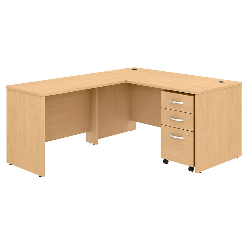 Studio C L-shaped Desk with Drawers by Bush Business Furniture