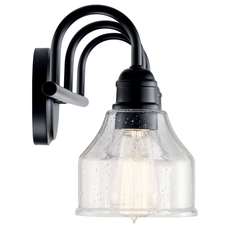 Kichler Lighting Avery 24 in. 3-Light Black Vanity Light