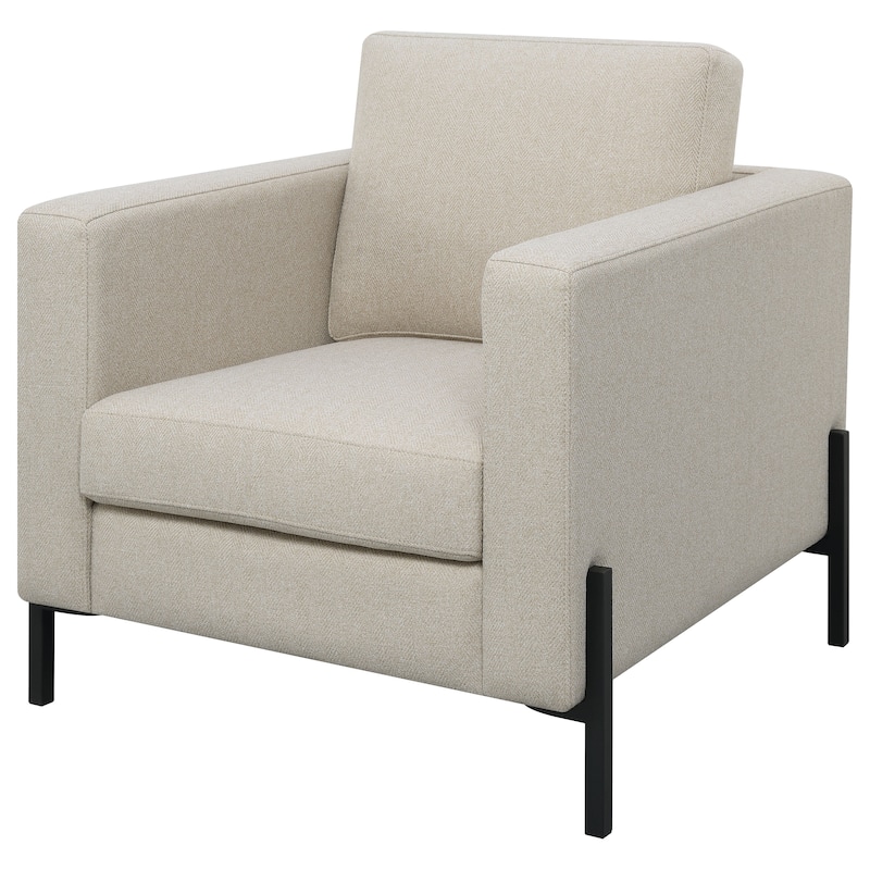 Tilly Upholstered Track Arm Accent Chair