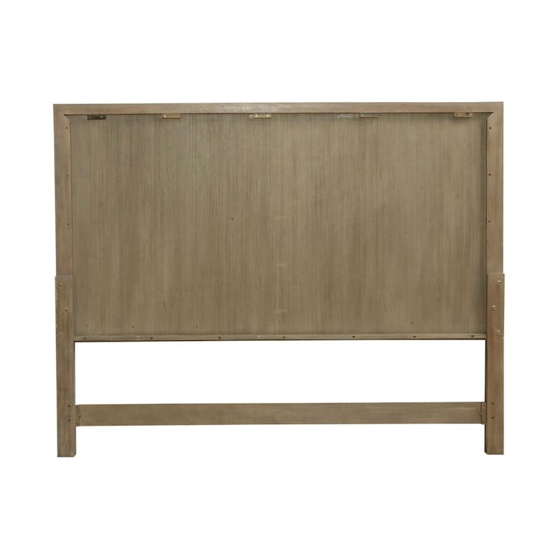 Liberty Furniture Panel Headboard in Sandstone Brown Oak - King or Queen