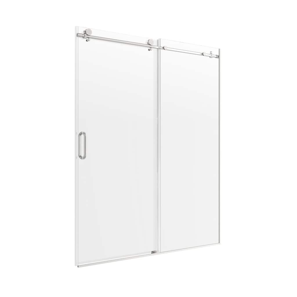 CRAFT + MAIN MRRL4876-CL Marina 76" High x 48" Wide Sliding Frameless