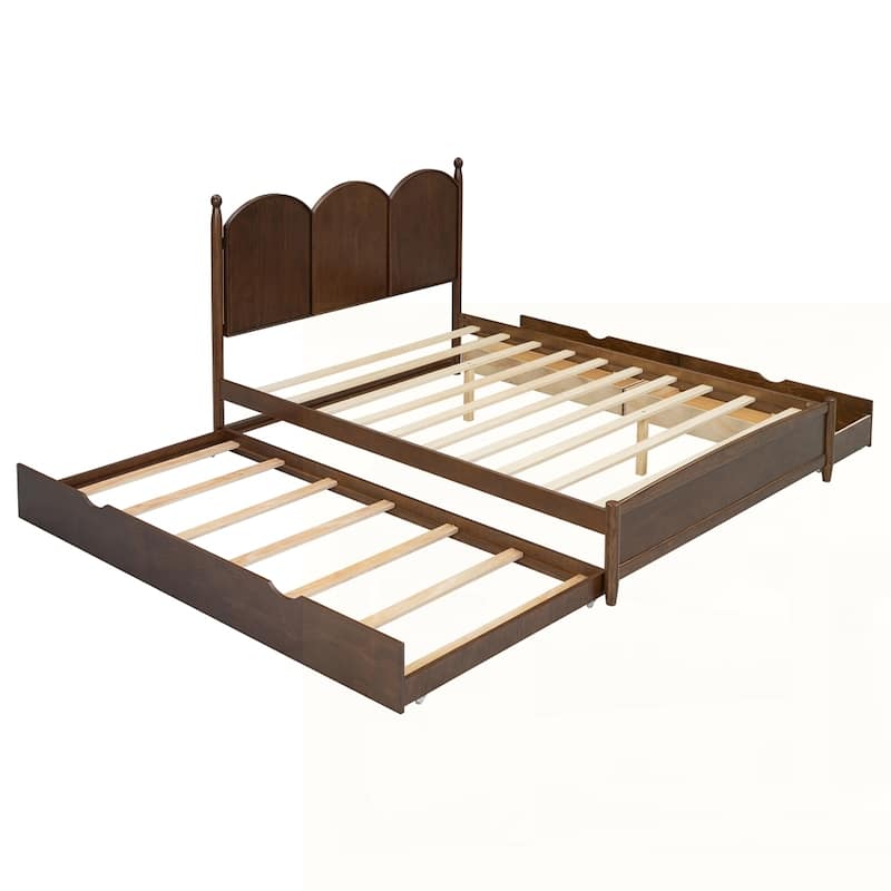 Platform Bed With with 2 Big Drawers