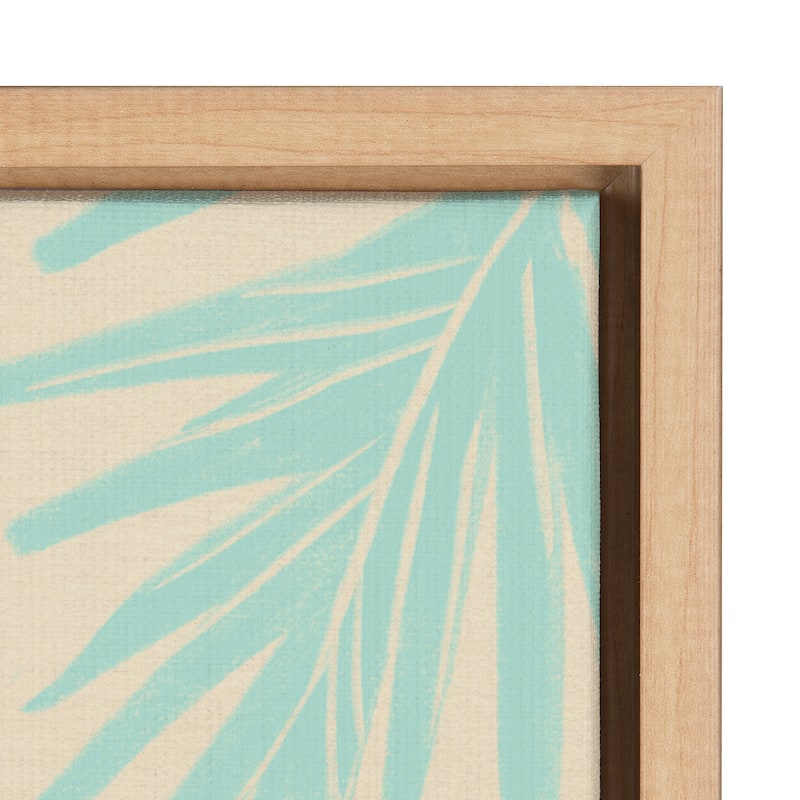 Kate and Laurel Sylvie Satisfy My Soul Framed Canvas by Kasey Free