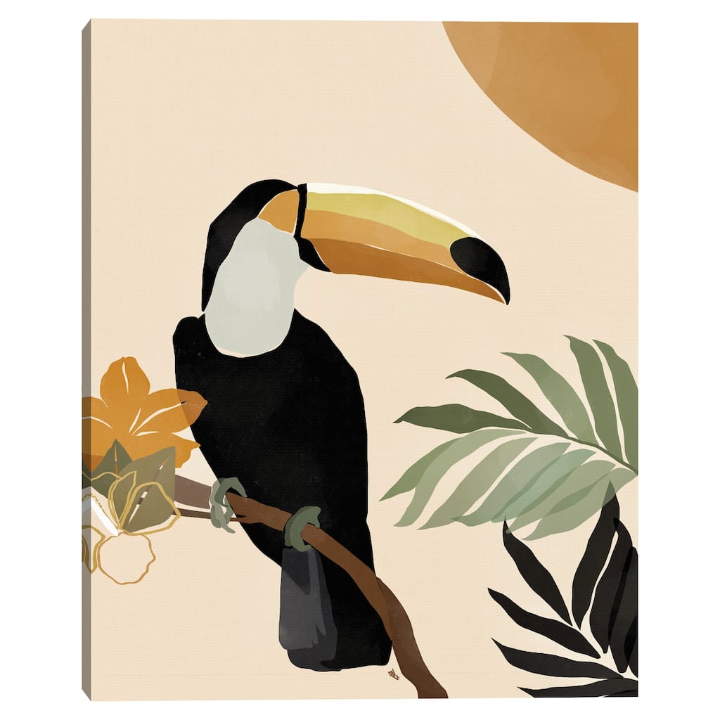 Toucan Canvas Art Print